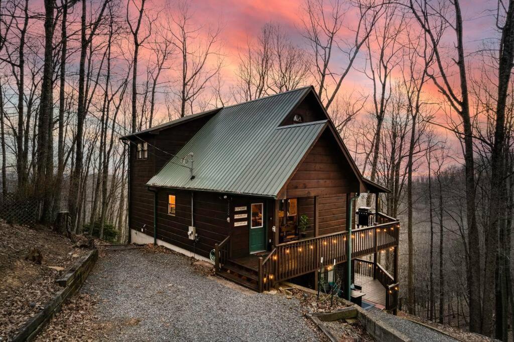 Mtn Cabin Sleeps 10 - 5 Mins To Fishing & Camping Ellijay Buitenkant foto