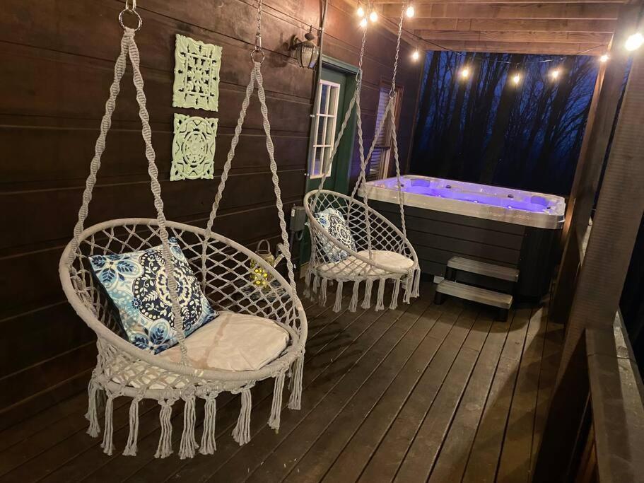 Mtn Cabin Sleeps 10 - 5 Mins To Fishing & Camping Ellijay Buitenkant foto