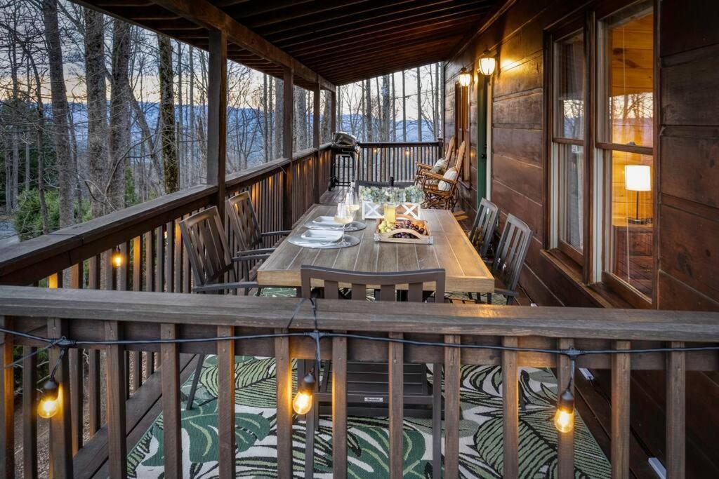 Mtn Cabin Sleeps 10 - 5 Mins To Fishing & Camping Ellijay Buitenkant foto